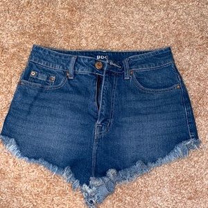 Jean shorts